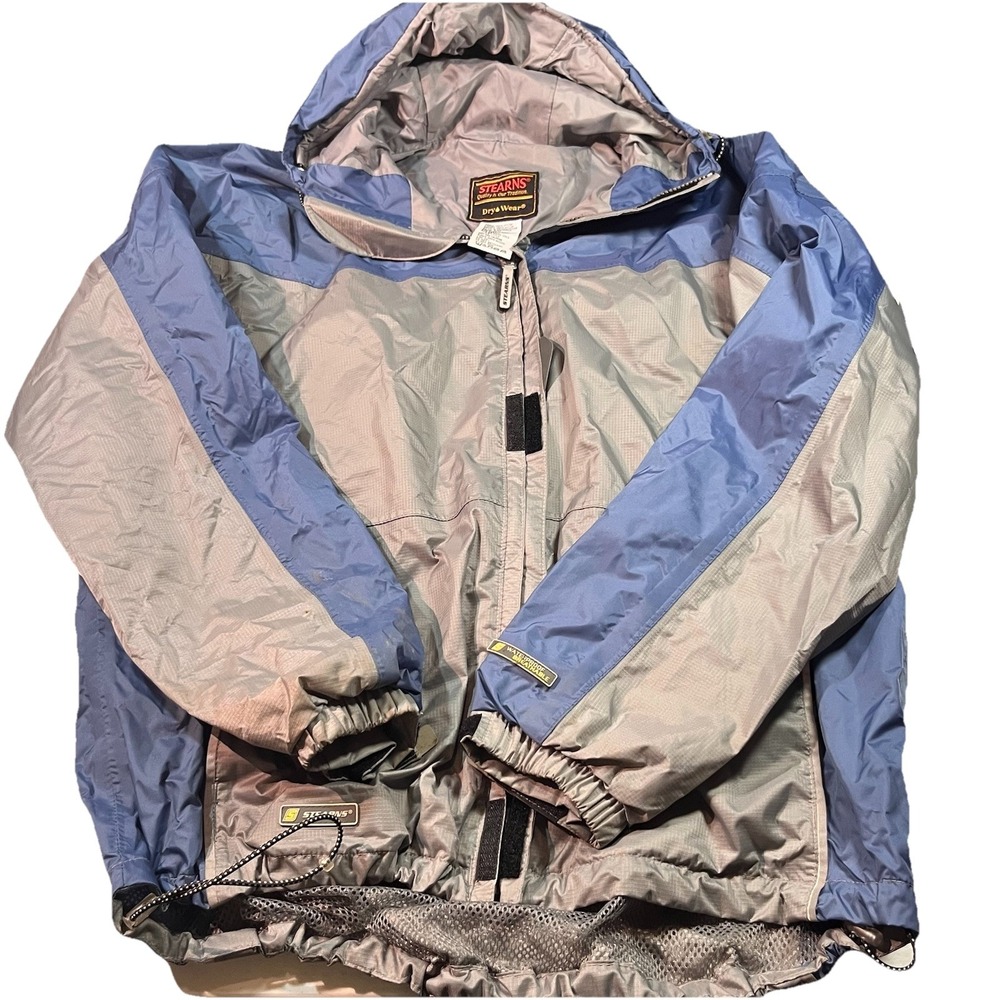 Stearns Dry Wear‎ Men's Rain Coat Breathable Size Medium EUC